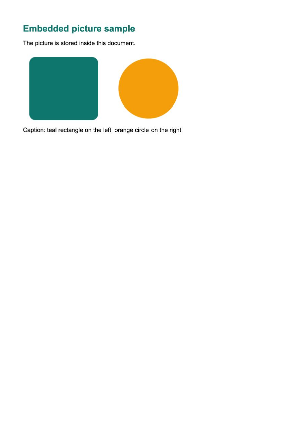 First page of the Convert Word to PDF and compress sample result